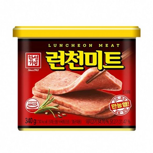 한성런천미트 - 한성 런천미트, 340g, 20개