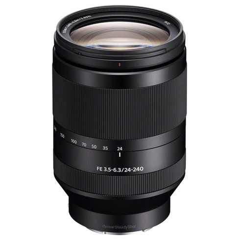 2023년 가성비 최고 sel24240 - 소니 알파 E-MOUNT 풀프레임 슈퍼 줌 렌즈 FE 24-240mm F3.5-6.3 OSS 72mm SEL24240