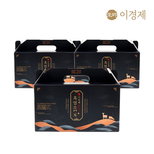 래오이경제 흑염소진액원 70ml, 2100ml, 3개