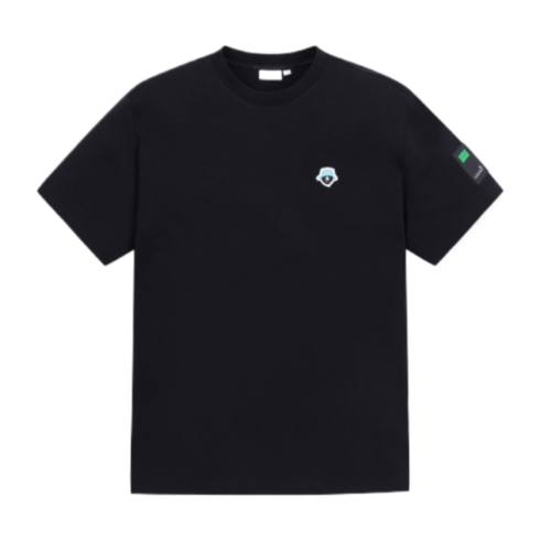 골든베어 - 국내매장판 골든베어 반팔 PAR4 Crewneck T-shirt_G4TAM24131BKX 404397