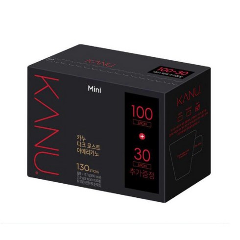 카누미니다크로스트 - 카누 미니 다크로스트 130T (100+30T), 1개, 130개입, 900mg