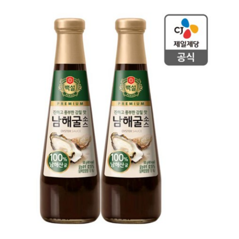 백설 남해굴소스, 500g, 10개