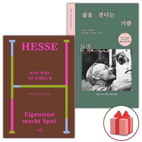 삶을견디는기쁨 - 사은품) 헤르만 헤세의 나로 존재하는 법 + 삶을 견디는 기쁨 세트 - 전2권