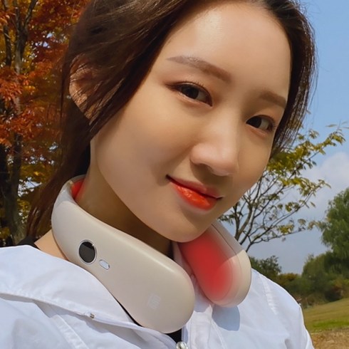 2023년 가성비 최고 넥밴드워머 - 트리플블랙 USB 넥워머 휴대용 목난로 넥히터 M1, BBB-NW02(크림베이지)