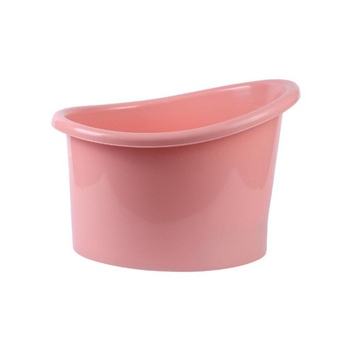 목욕 양동이 욕조 양동이 지지대 휴대용 미끄럼 방지 욕조 신생아 소년 소녀용, PP, 분홍색, 1개