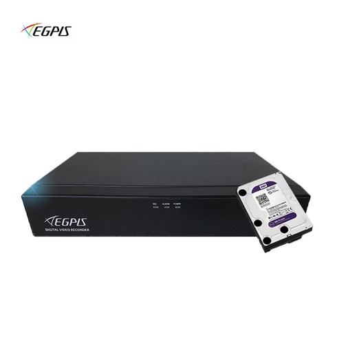 이지피스 QHDVR-4004QS_265 400만화소 4채널 녹화기 +1TB, QHDVR-4004QS(+2TBHDD장착), 1개