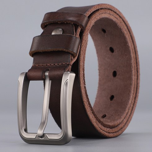 벨트 남성 두겹 소가죽 벨트 고급 두겹 가죽 순가죽 진가죽 캐주얼 벨트 세트