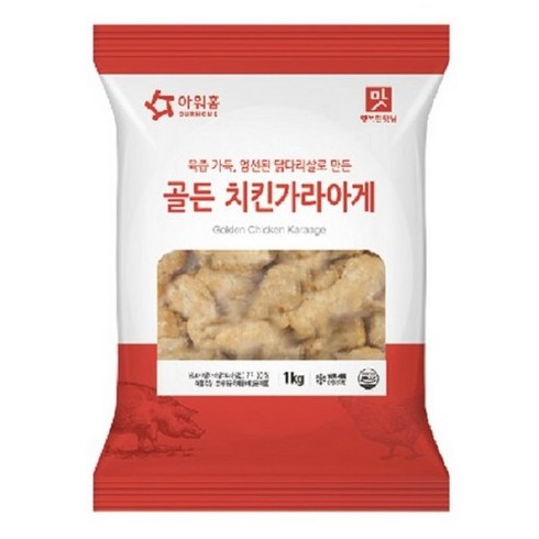 치킨가라아게 - +아워홈 뉴골든 치킨가라아게(약40pc), 1kg, 10개