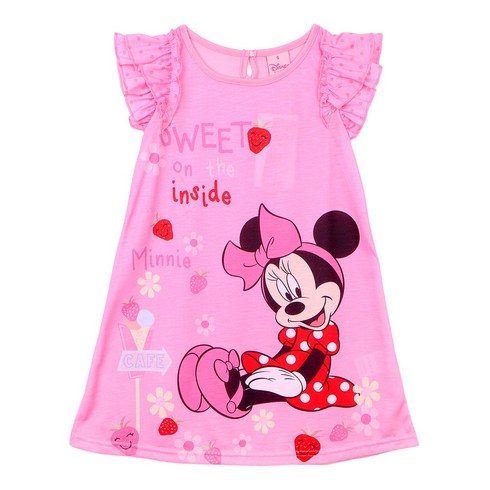 디즈니 공주 원피스 드레스 아동 여아 유아 잠옷 세트 파자마 파티 실내복 미니반팔