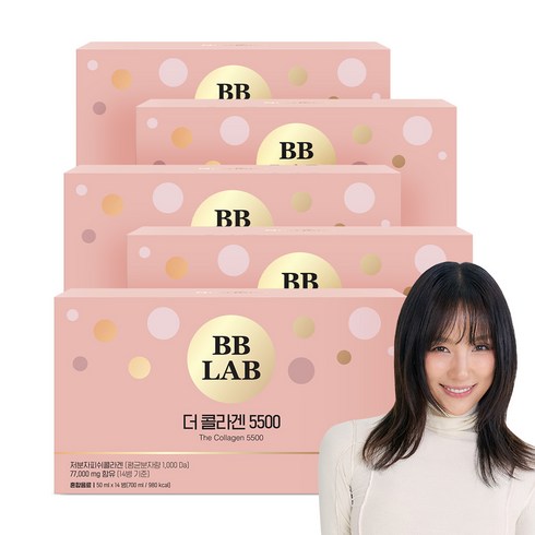 저분자피쉬액상콜라겐 - 비비랩 더 콜라겐 5500 고함량 어린콜라겐 마시는 액상 저분자 펩타이드 BBLAB, 700ml, 5개