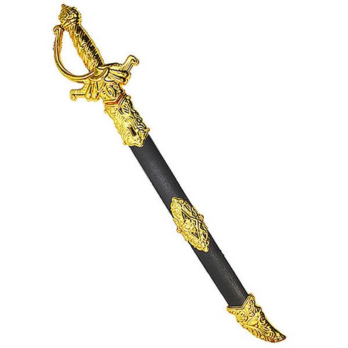 한국전통검 - 이순신 칼 1봉지 10개입 금은장칼 장군칼 장난감 금장