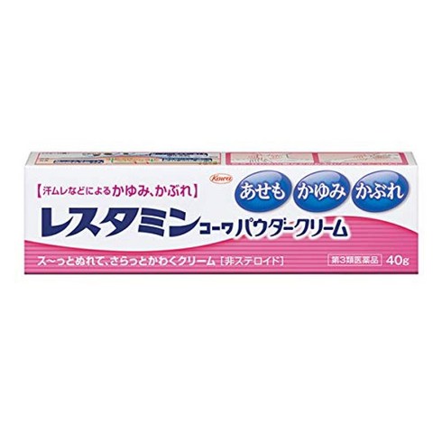 KOWA 레스타민코와파우더크림 40g ※ 셀프 메디케이션 세제 대상 상품, 1개