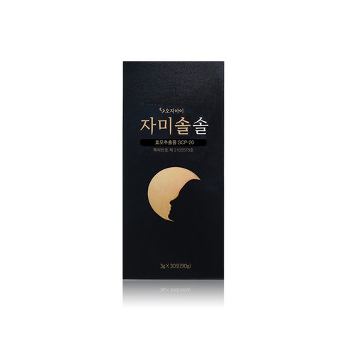 오지아이 자미솔솔 특허물질 SCP20, 90g, 1세트