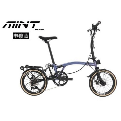 바이크스시티 - 바이크스시티 MINT T9C 접이식 자전거 디스크 브레이크 9 단 3 16 인치, 9) D  9