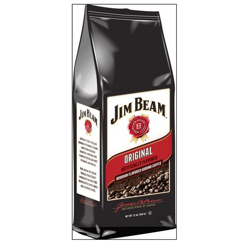 Jim Beam 짐 빔 오리지널 버번 미디엄 그라운드 커피 340g, 1개, 