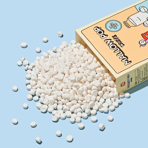멜로팝 건조 마시멜로우 시리얼 화이트 110g, 1개