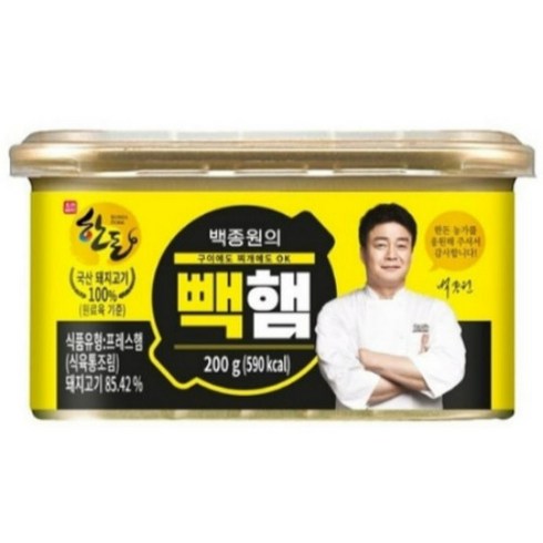 백종원의 빽햄, 200g, 6개