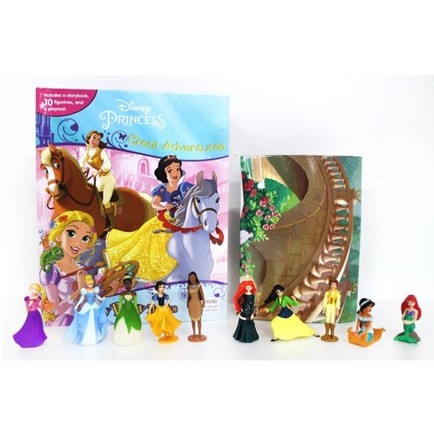 Disney Princess Great Adventures My Busy Book 디즈니 프린세스 그레이트 어드벤처 비지북:[ 미니피..., Phidal Publishing