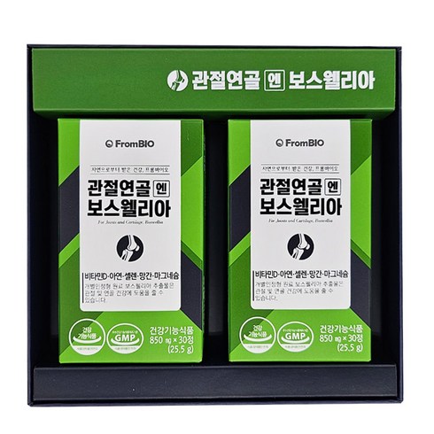 FromBIO 관절 연골 엔 보스웰리아 30정 2개세트, 2개