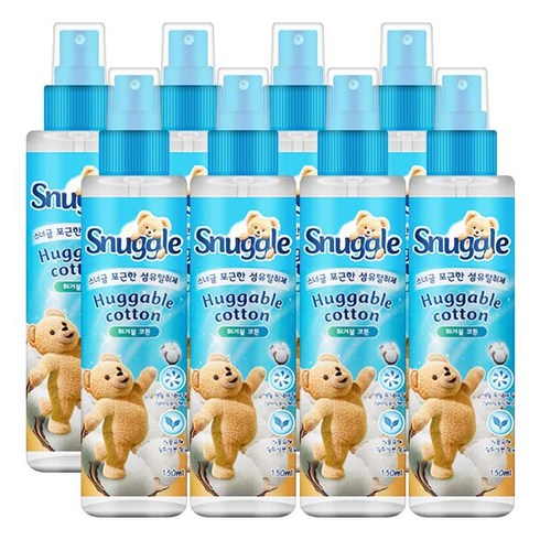스너글 포근한 섬유 탈취제, 150ml, 20개, Huggable cotten/허거블 코튼