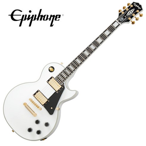 에피폰 - [Inspired By Gibson] Epiphone Les Paul Custom - Alpine White / 에피폰 레스폴 커스텀 (EILCAWGH1)