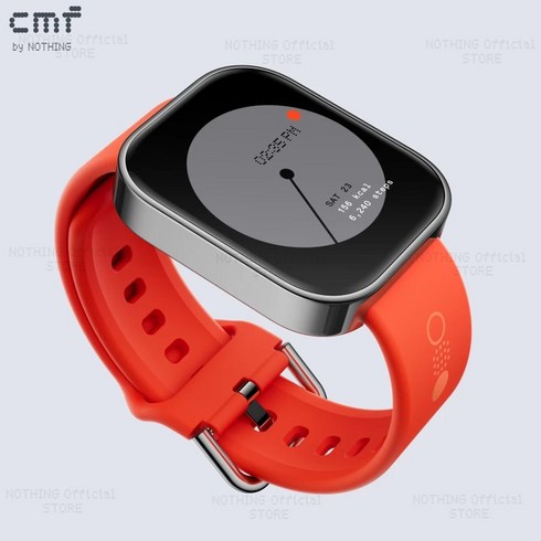 2024년 가성비 최고 cmfwatchpro - 글로벌 버전 CMF Nothing Watch Pro AMOLED 블루투스 5.3 BT 통화 AI 소음 감소 GPS 스마트워치 CMF Watch Pro 1.96 인치, X-3.1.Dark Grey