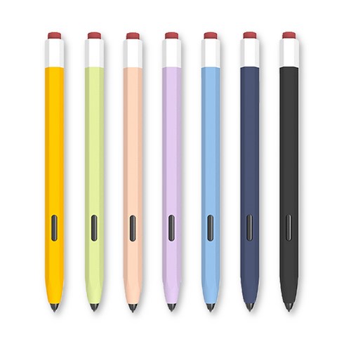 갤럭시탭S8 S8플러스 S8울트라 S펜 연필 실리콘 케이스 커버, 1개, 연필S펜케이스-핑크