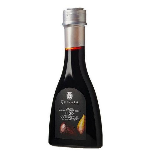 chinata - 스페인 라치나타 LA CHINATA Balsamica 무화과 크림 발사믹 식초 150ml, 1개