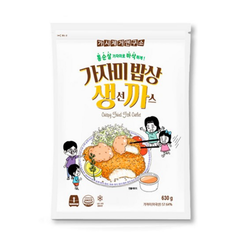 2023년 가성비 최고 가시제거연구소 - 가자미밥상 생선까스 650g, 1개