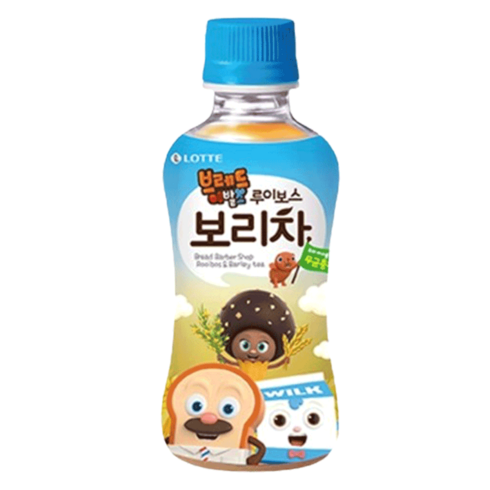 브레드이발소보리차 - 롯데칠성음료 브레드이발소 루이보스 보리차, 230ml, 40개