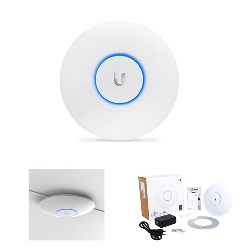 Ubiquiti UniFi 유비쿼티 유니파이 UAP-AC-PRO/고품질/인기/3dBi 22dBm 450Mbps 3x3 @ 2. 4GHz & 3dBi