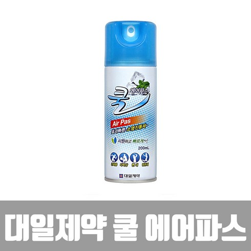 대일제약 쿨 에어파스, 1개입, 10개