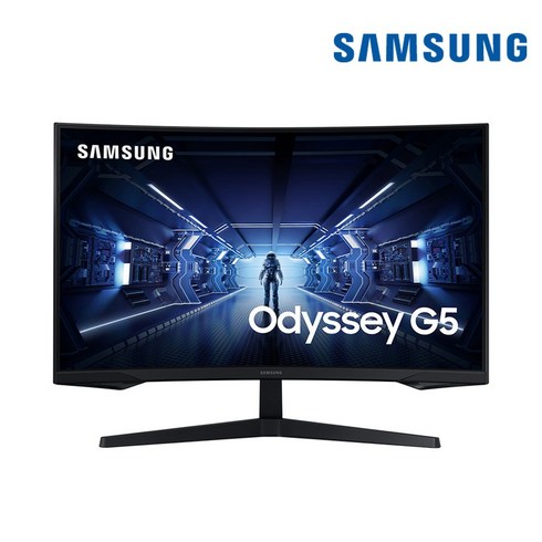 삼성 27인치 커브드 게이밍 모니터 QHD 144Hz 1ms VA패널 오디세이 G5 C27G54T, G5 C27G54T/LC27G54TQWKXKR