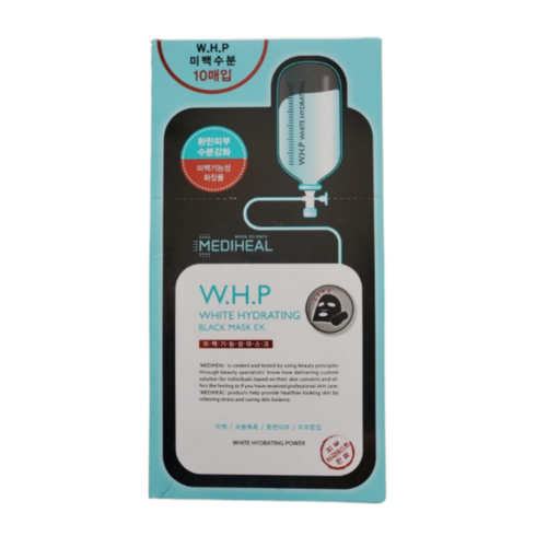2023년 가성비 최고 메디힐마스크팩 - 메디힐 WHP 미백수분 블랙 마스크팩 EX, 1매입, 25개