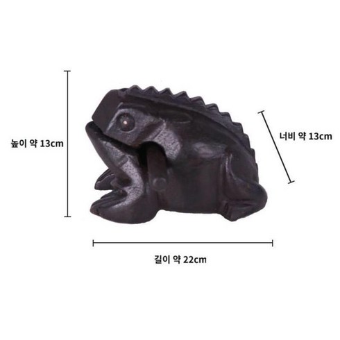 기안 두꺼비 목탁 불교 복들어오는 망고나무 인테리어 조각상 장식품, I