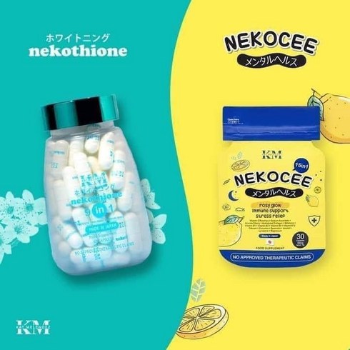 nedao - Kath Melendez Nekothione 9-in-1 / Nekocee Whitening Anti Aging, 2개, 30정