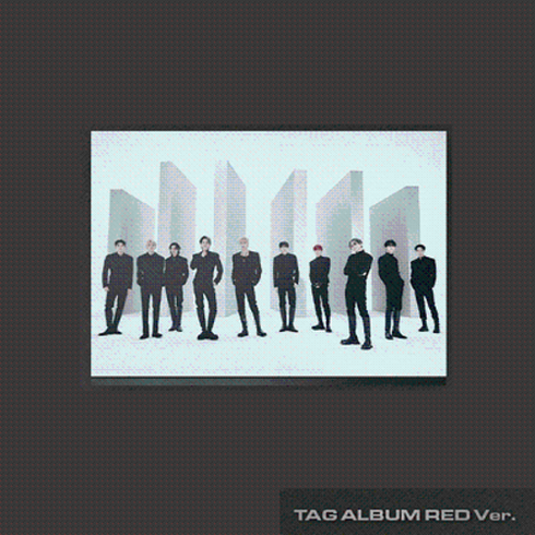 트레저앨범 - [Treasure] 트레져 2집 리부트 태그 2nd album reboot yg tag album [red]