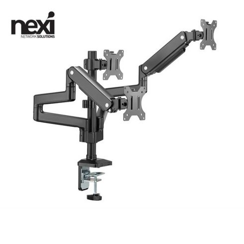 [NEXI] 클램프.홀타입 기계식스프링 트리플 암 [NX-LDT53-C036P] [NX1249] [17~27형], 1개