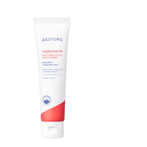 에스트라 테라크네365 수딩 액티브 모이스처라이저 60ml ×1개 유수분밸런스케어 여드름성피부