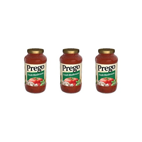 FREPURE 내용 - Prego 프레고 프레쉬 머쉬룸 파스타 소스 680g 3팩, 3개