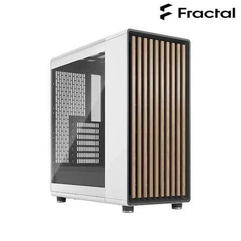 프렉탈디자인 Fractal Design North TG Clear Tint PC케이스 (Chalk White)