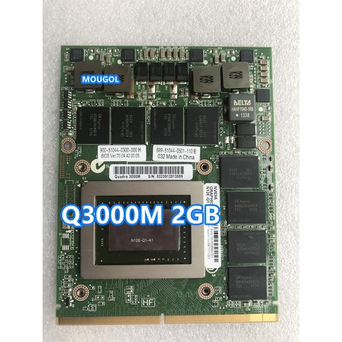 2023년 가성비 최고 dp3000q - Quadro 3000m n12e-q1-a1 비디오 디스플레이 그래픽 카드 Hp 8760w dell m6600 m15x 테스트 100%, 한개옵션0