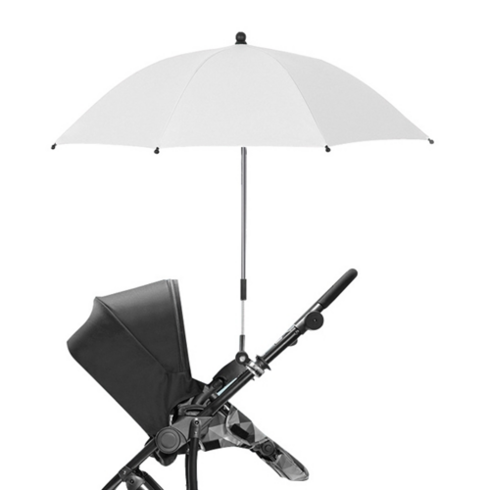 렌코리아 파스텔톤 유모차용 햇빛가리개 우산, 1 화이트, 1개