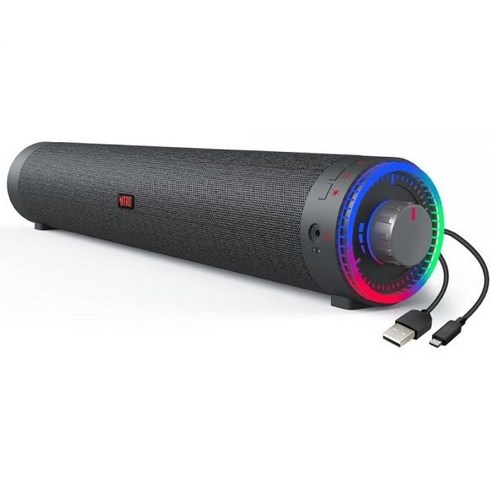 나이트로프로파일 - Acer Nitro 2.0 Channel USB Gaming Soundbar Plug-n-Play via USB and USB-C on PC Mac&Android Nitro P