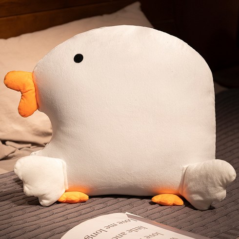 사계절 쿠션+이불담요 겸용 2in1 사무실 낮잠 베개, 하얀 거위 쿠션 이불, 40CM(이불 1_5x2M 포함)