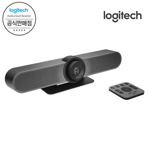 [Logitech 코리아 공식판매점] 로지텍 MeetUp 컴퍼런스 캠 웹캠 4K UHD 화상카메라 화상회의 국내정품