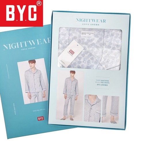 BYC 프리미엄 순면 잠옷 세트