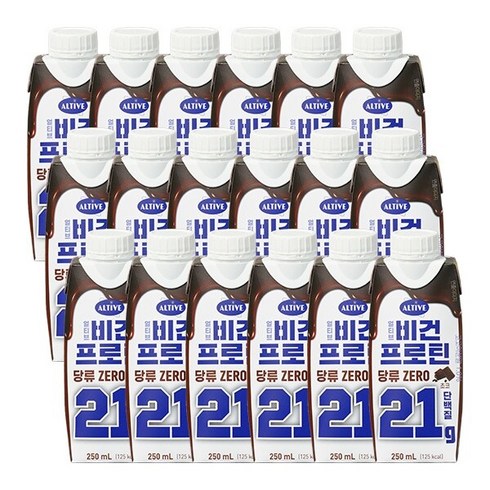 얼티브 비건프로틴 초코 250ml x 18입