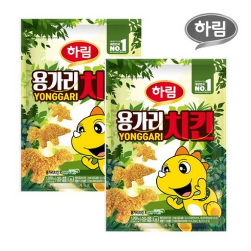 하림 용가리치킨, 2개, 1kg