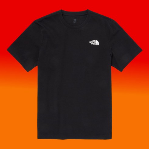 노스페이스 - [국내정식매장] 노스페이스 반팔티 티셔츠 COTTON BASIC S/S R/TEE 3 - BLACK